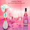 4E's Novelty Light-Up LED Galaxy Forever Rose – Iridescent Infinity Flower with Acrylic Heart Stand, Color-Changing LED, Gift for Women, Mom, Girlfriend, Wife, Valentine’s Day or Special Occasion